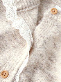 NAME IT Blonde Cardigan Rikimmi Peyote Melange